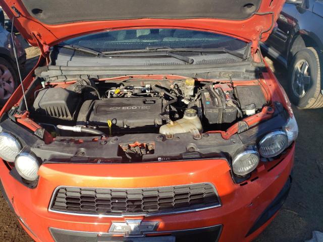1G1JA6SH9C4110932 - 2012 CHEVROLET SONIC LS 橙色 照片 11