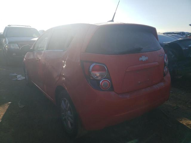 1G1JA6SH9C4110932 - 2012 CHEVROLET SONIC LS 橙色 照片 2
