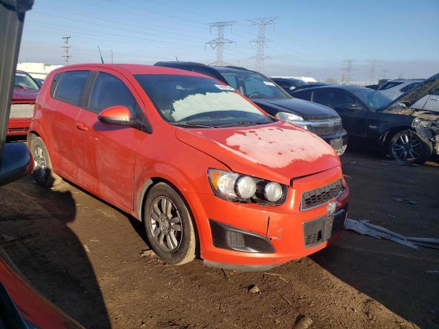 1G1JA6SH9C4110932 - 2012 CHEVROLET SONIC LS ORANGE photo 4