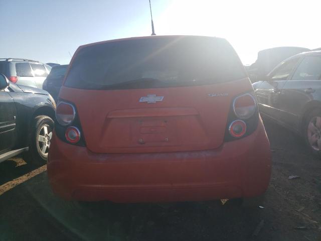 1G1JA6SH9C4110932 - 2012 CHEVROLET SONIC LS 橙色 照片 6
