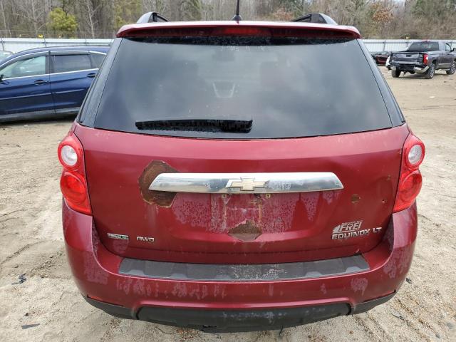 2GNFLEEK5C6243640 - 2012 CHEVROLET EQUINOX LT RED photo 6