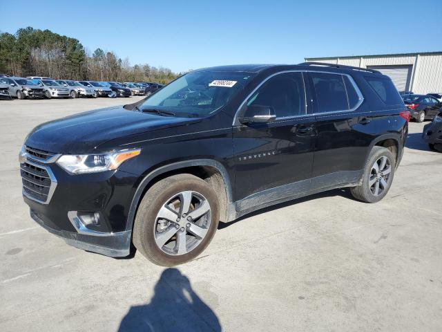 1GNERHKW5MJ147319 - 2021 CHEVROLET TRAVERSE LT BLACK photo 1