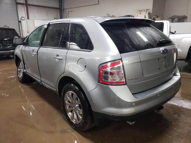 2FMDK49C77BB38848 - 2007 FORD EDGE SEL PLUS SILVER photo 2