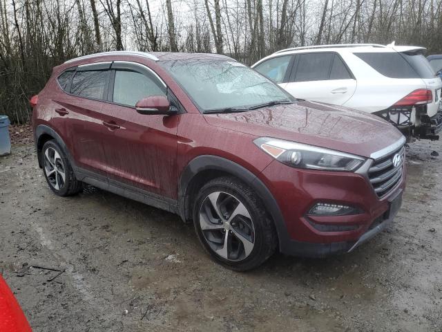 KM8J3CA26GU123748 - 2016 HYUNDAI TUCSON LIMITED BURGUNDY photo 4