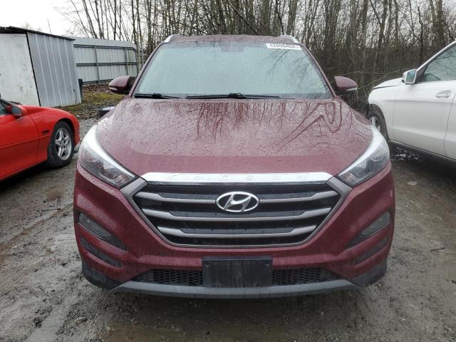 KM8J3CA26GU123748 - 2016 HYUNDAI TUCSON LIMITED BURGUNDY photo 5