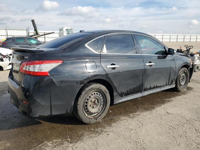 3N1AB7AP6FY249889 - 2015 NISSAN SENTRA S BLACK photo 3