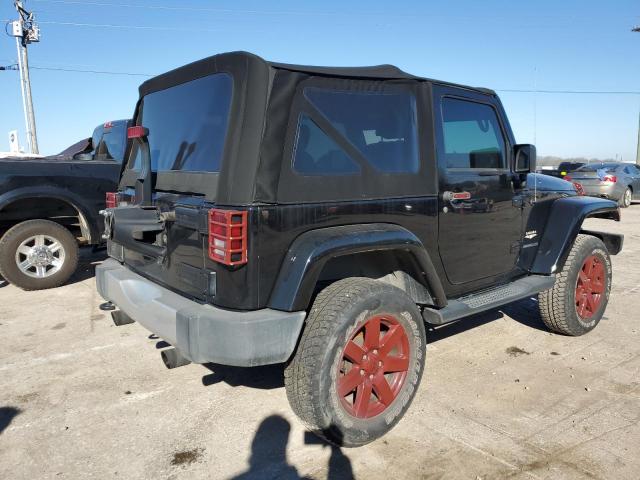 1C4AJWBG4FL510521 - 2015 JEEP WRANGLER SAHARA BLACK photo 3