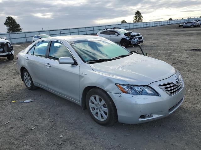 4T1BB46K98U057137 - 2008 TOYOTA CAMRY HYBRID SILVER photo 4