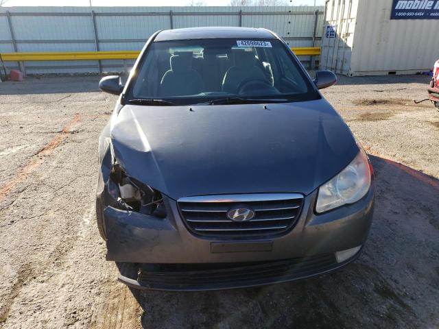 KMHDU46D67U229384 - 2007 HYUNDAI ELANTRA GLS GRAY photo 5