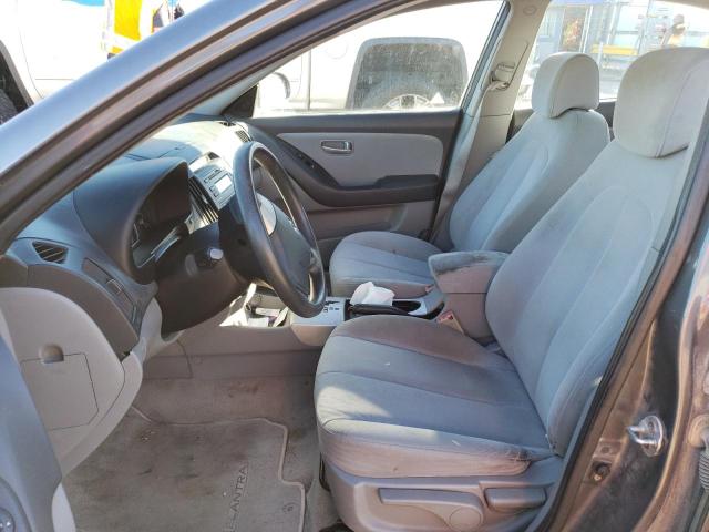 KMHDU46D67U229384 - 2007 HYUNDAI ELANTRA GLS GRAY photo 7