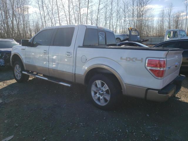 1FTFW1ET6DFC21073 - 2013 FORD F150 SUPERCREW WHITE photo 2