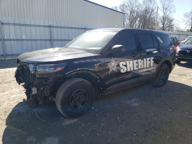 1FM5K8ABXLGC34877 - 2020 FORD EXPLORER POLICE INTERCEPTOR BLACK photo 1