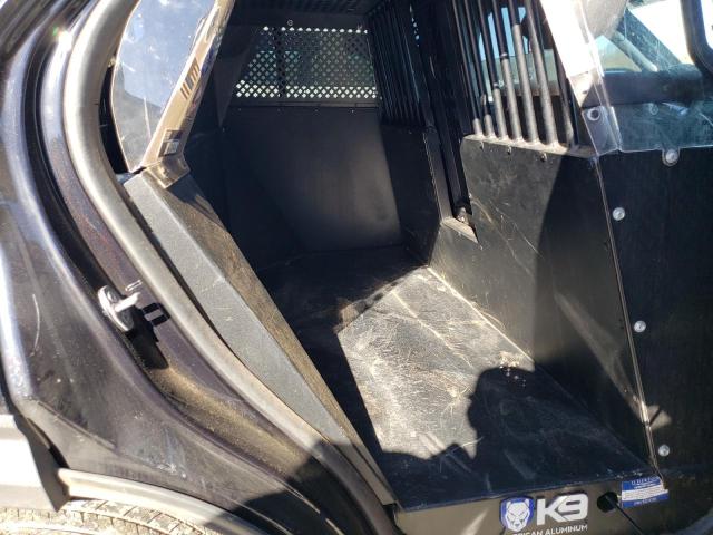 1FM5K8ABXLGC34877 - 2020 FORD EXPLORER POLICE INTERCEPTOR BLACK photo 10