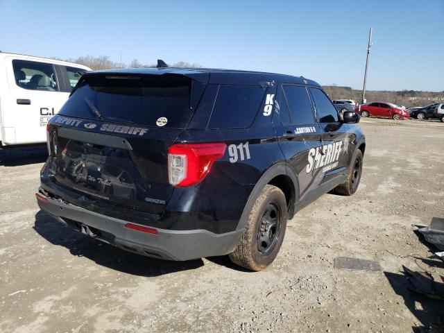 1FM5K8ABXLGC34877 - 2020 FORD EXPLORER POLICE INTERCEPTOR BLACK photo 3