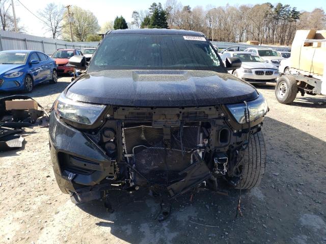 1FM5K8ABXLGC34877 - 2020 FORD EXPLORER POLICE INTERCEPTOR BLACK photo 5