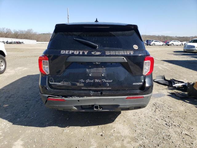 1FM5K8ABXLGC34877 - 2020 FORD EXPLORER POLICE INTERCEPTOR BLACK photo 6