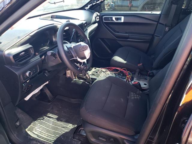 1FM5K8ABXLGC34877 - 2020 FORD EXPLORER POLICE INTERCEPTOR BLACK photo 7