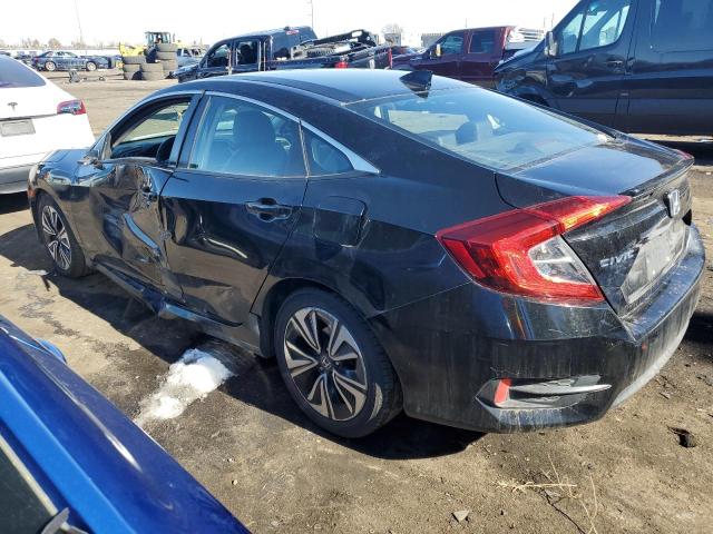 19XFC1F77GE211385 - 2016 HONDA CIVIC EXL შავი ფოტო 2