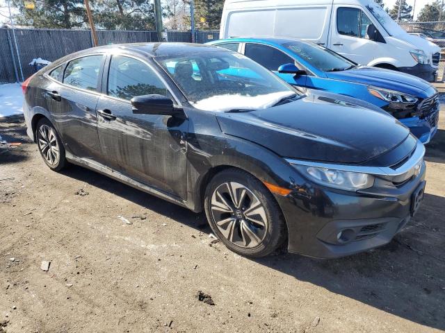 19XFC1F77GE211385 - 2016 HONDA CIVIC EXL შავი ფოტო 4