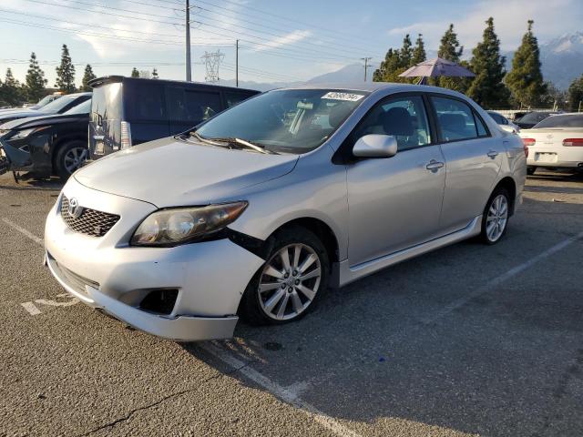 2T1BU4EE6AC438747 - 2010 TOYOTA COROLLA BASE SILVER photo 1