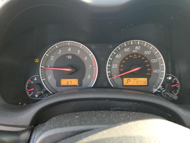 2T1BU4EE6AC438747 - 2010 TOYOTA COROLLA BASE 银色 照片 9