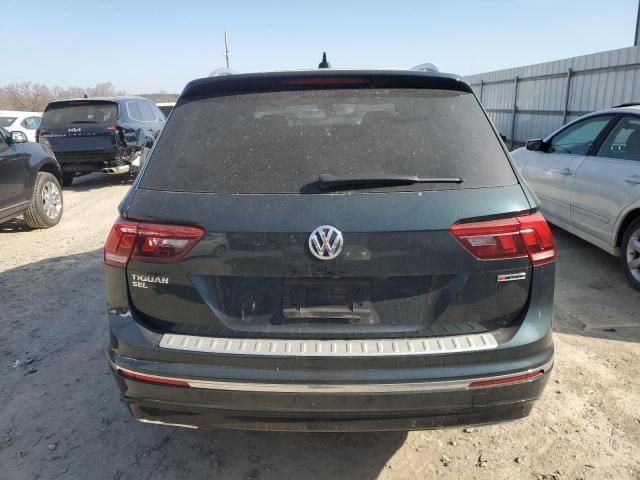 3VV4B7AX0KM056263 - 2019 VOLKSWAGEN TIGUAN SEL PREMIUM GREEN photo 6