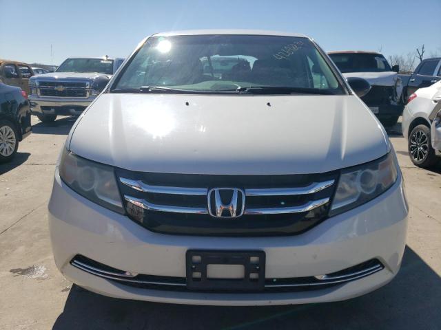 5FNRL5H26FB114399 - 2015 HONDA ODYSSEY LX WHITE photo 5