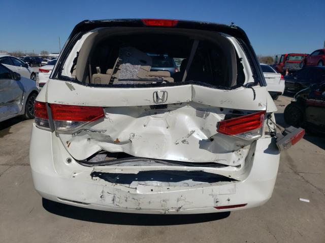 5FNRL5H26FB114399 - 2015 HONDA ODYSSEY LX WHITE photo 6