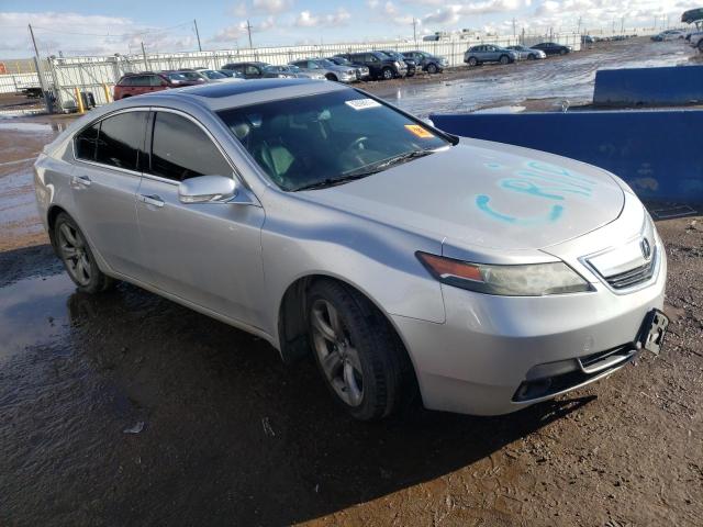 19UUA9F5XCA012484 - 2012 ACURA TL SILVER photo 4