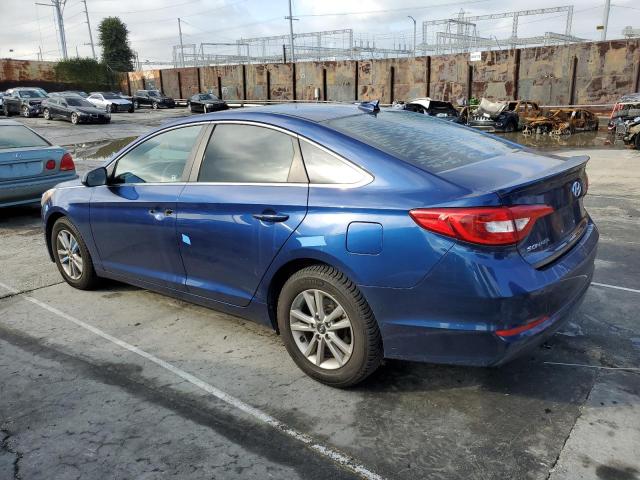 5NPE24AF2FH079192 - 2015 HYUNDAI SONATA SE BLUE photo 2