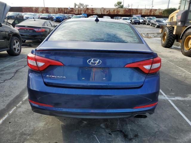 5NPE24AF2FH079192 - 2015 HYUNDAI SONATA SE BLUE photo 6