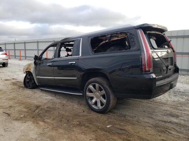 1GYS4HKJ8LR113142 - 2020 CADILLAC ESCALADE ESV LUXURY BLACK photo 2