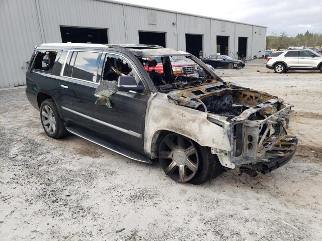 1GYS4HKJ8LR113142 - 2020 CADILLAC ESCALADE ESV LUXURY BLACK photo 4