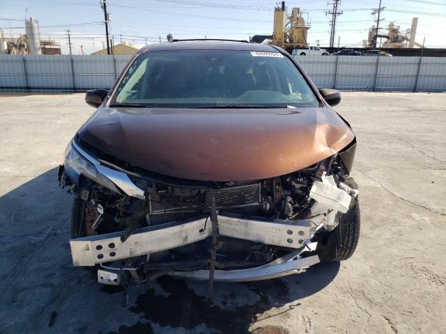 5TDKRKEC6MS059523 - 2021 TOYOTA SIENNA LE BROWN photo 5