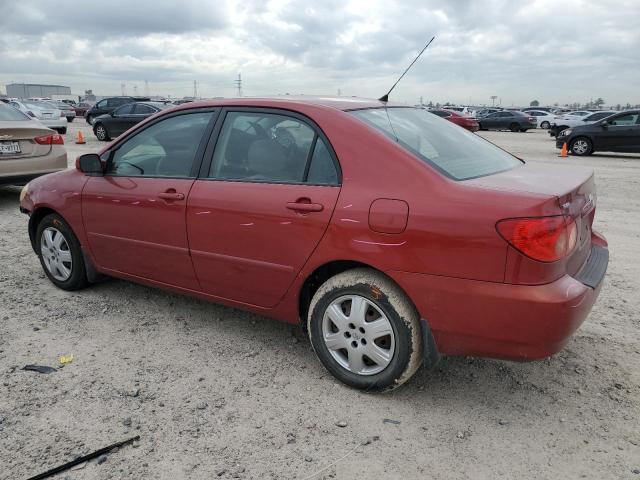 1NXBR32E25Z553687 - 2005 TOYOTA COROLLA CE RED photo 2