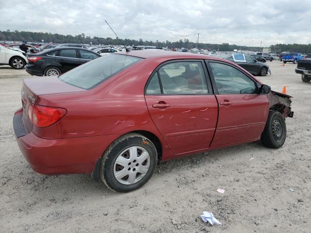 1NXBR32E25Z553687 - 2005 TOYOTA COROLLA CE RED photo 3