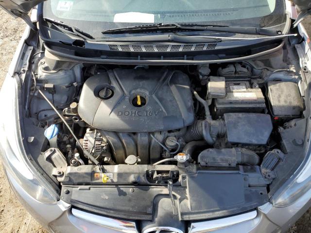 5NPDH4AE6FH606071 - 2015 HYUNDAI ELANTRA SE SILVER photo 11