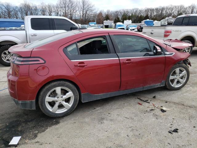 1G1RA6E46FU108989 - 2015 CHEVROLET VOLT RED photo 3