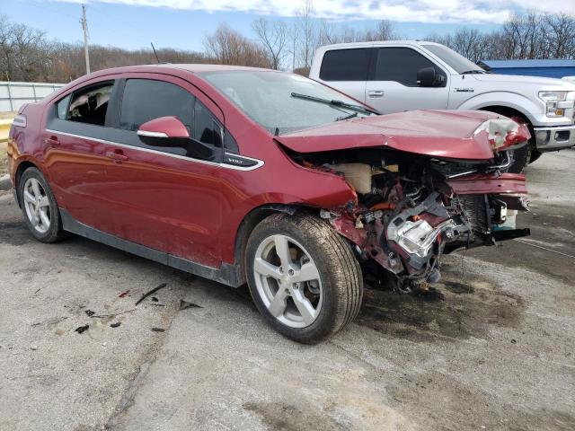 1G1RA6E46FU108989 - 2015 CHEVROLET VOLT RED photo 4