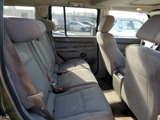 1J8HH48KX6C297867 - 2006 JEEP COMMANDER 绿色 照片 11