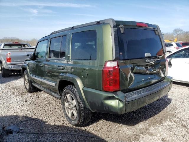 1J8HH48KX6C297867 - 2006 JEEP COMMANDER GREEN photo 2