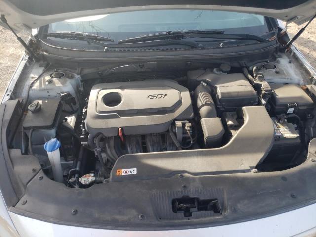 5NPE24AF9GH293856 - 2016 HYUNDAI SONATA SE SILVER photo 11