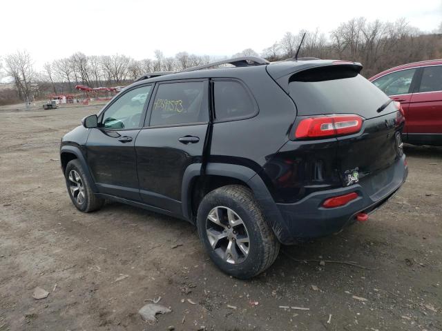 1C4PJMBS7EW286239 - 2014 JEEP CHEROKEE TRAILHAWK 黑色 照片 2
