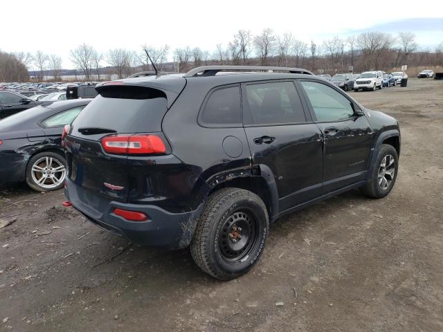 1C4PJMBS7EW286239 - 2014 JEEP CHEROKEE TRAILHAWK BLACK photo 3