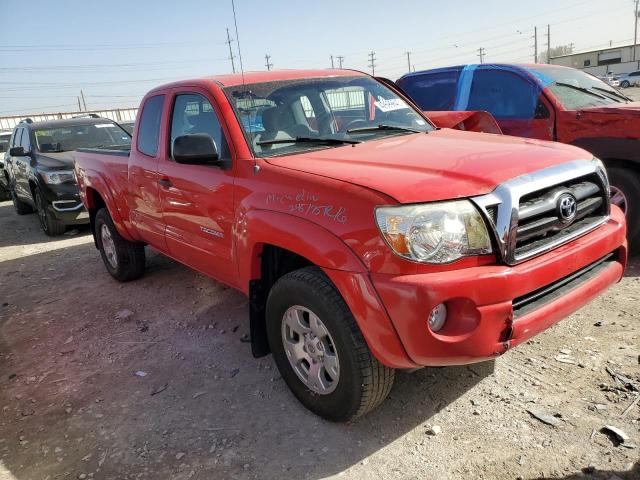 5TETU62N58Z490945 - 2008 TOYOTA TACOMA PRERUNNER ACCESS CAB RED photo 4