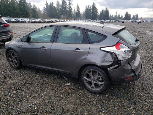 1FADP3K27DL214488 - 2013 FORD FOCUS SE GRAY photo 2