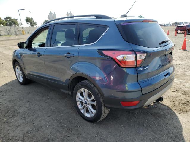 1FMCU0GD2JUC77152 - 2018 FORD ESCAPE SE BLUE photo 2