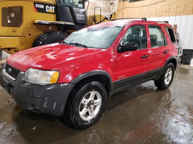 1FMYU04111KC68017 - 2001 FORD ESCAPE XLT RED photo 1