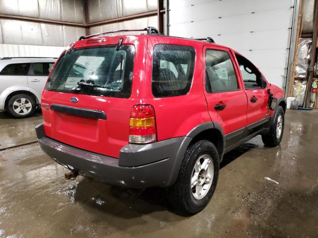 1FMYU04111KC68017 - 2001 FORD ESCAPE XLT RED photo 3
