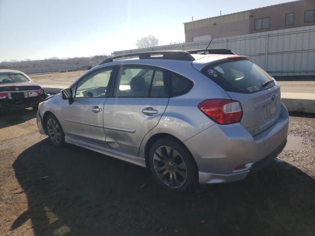 JF1GPAL63EH217203 - 2014 SUBARU IMPREZA SPORT PREMIUM SILVER photo 2